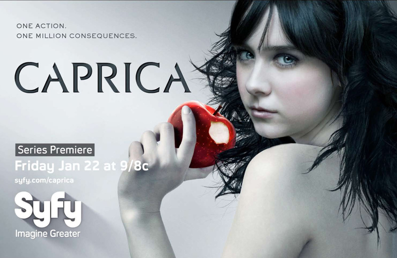 Illustration for article titled Is Caprica A Soap Opera? A Sexy Scifi Romp? Posters Can't Decide